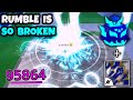 I bounty hunted with rumble and its broken bloxfruits