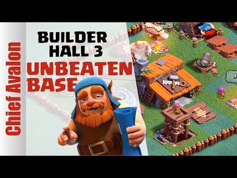 UNDEFEATED BUILDER HALL 3 BASE | Clash of Clans Builder Base