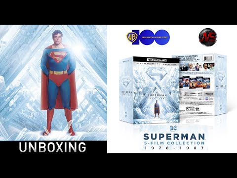 UNBOXING | SUPERMAN 1978-1987 5-FILM COLLECTION [4K UHD/Blu-ray]