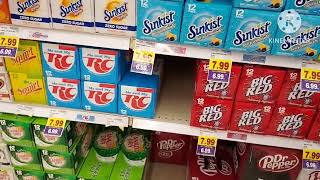 Name Brand Sodas Slash Soft Drinks Kroger 🥤 Sunkist A&W Dr Pepper Canada Dry Squirt RC Cola Pepsi screenshot 3