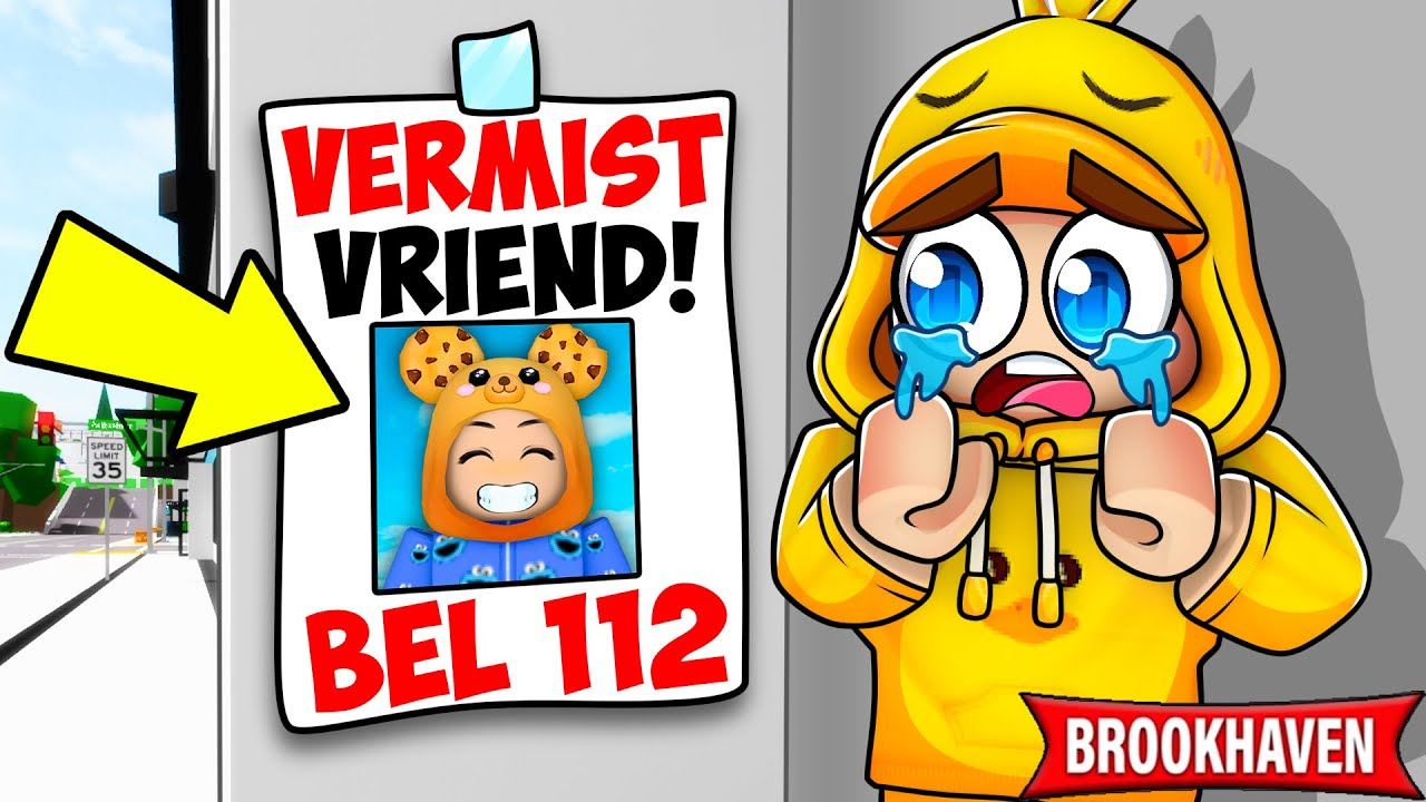 Mijn Beste Vriend Is VERMIST In Brookhaven! (Roblox)
