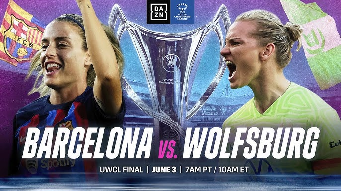 FC Barcelona - VfL Wolfsburg  UEFA Women's Champions League Finale 2023  Ganzes Spiel 