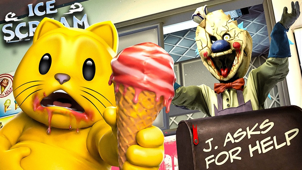 Rod Is TERRIFYING In NEW ICE SCREAM GAME!