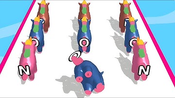 A-Z Run - All Levels Gameplay Android, iOS ( Level 57 - 60 )