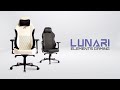 Cadeira gamer lunari  lanamento elements gaming