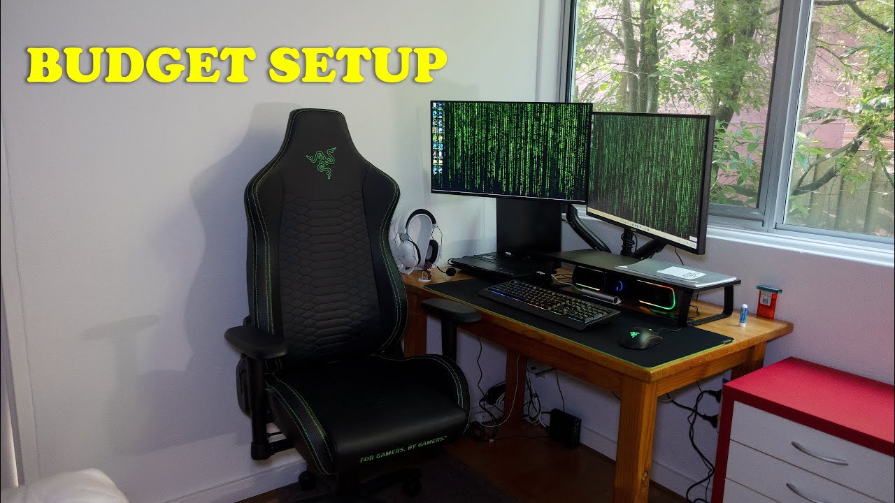 My BUDGET Setup As A Web Developer/Gamer & Content Creator - YouTube
