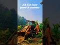 JCB 3DX Super powerful engine hills road cutting