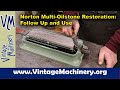 Norton Multi-Oilstone Restoration: Follow Up and Use