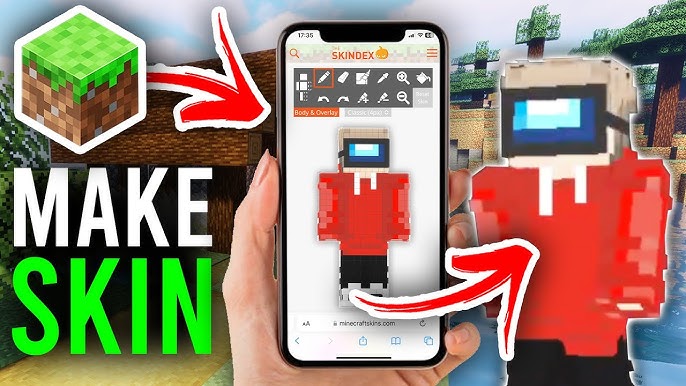 Minecraft: Education Edition – How to add a custom skin on android mobile  phone