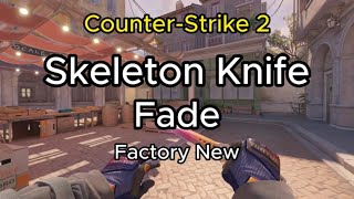 SKELETON KNIFE - Fade - Factory New (FN)