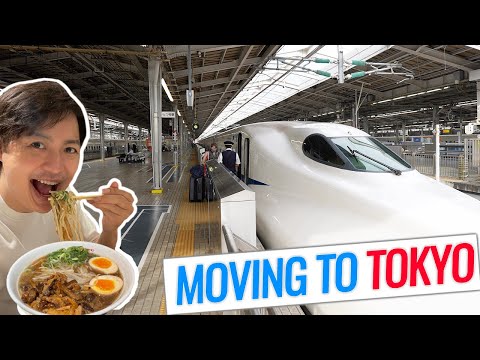 Finally Moving to Tokyo from Osaka. Kobe Bokkake Ramen at Osaka Station Ep.356