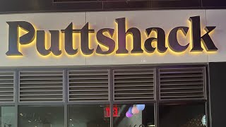 Putt putt golf at the PUTT SHACK (Mid town Atlanta)