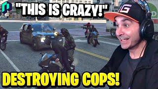 Summit1g HUNTS Cops & Causes WAR with Police ft. Chang Gang! | GTA 5 NoPixel RP