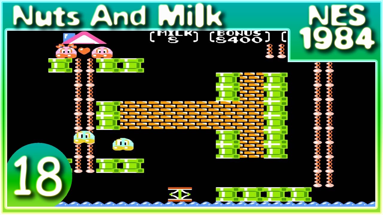 Как пройти 4 уровень в wood nuts. Игра milk and nuts. игра milk nuts nes. nuts and milk dendy. nuts milk играть.