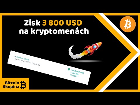 Zisk 3 800 USD na kryptomenách