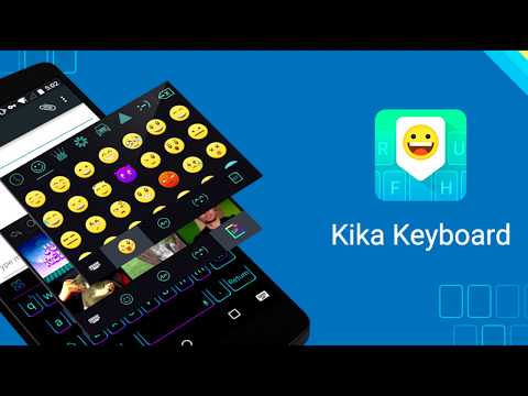Обзор Kika Клавиатура - Emoji, GIFs для Андроид