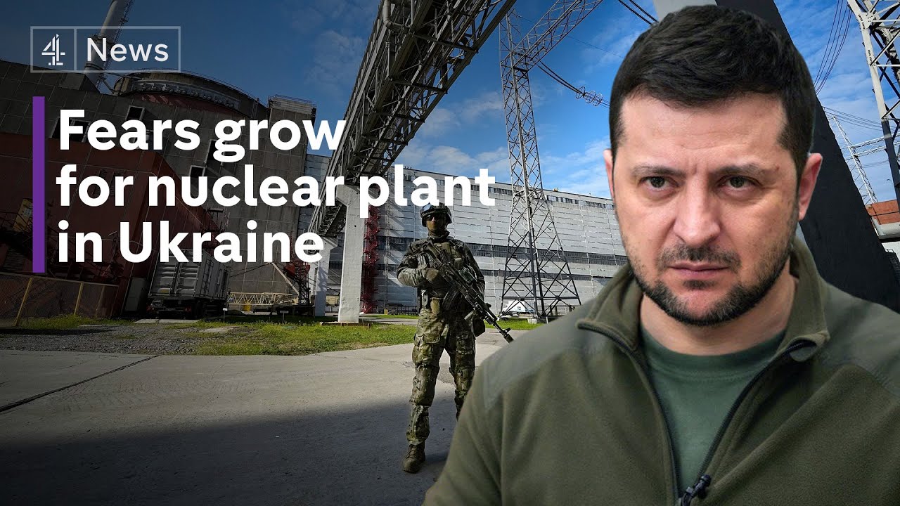 Ukraine war: Russia told to stop shelling nuclear plant