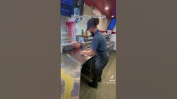 Thumbnail of Make a pizza with me #dominos #pizza #work #fastestworker