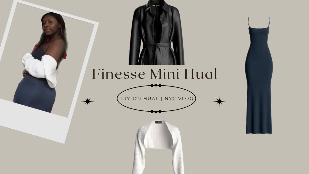 Finesse Clothing TryOn Mini Haul & Review AI Clothing Company