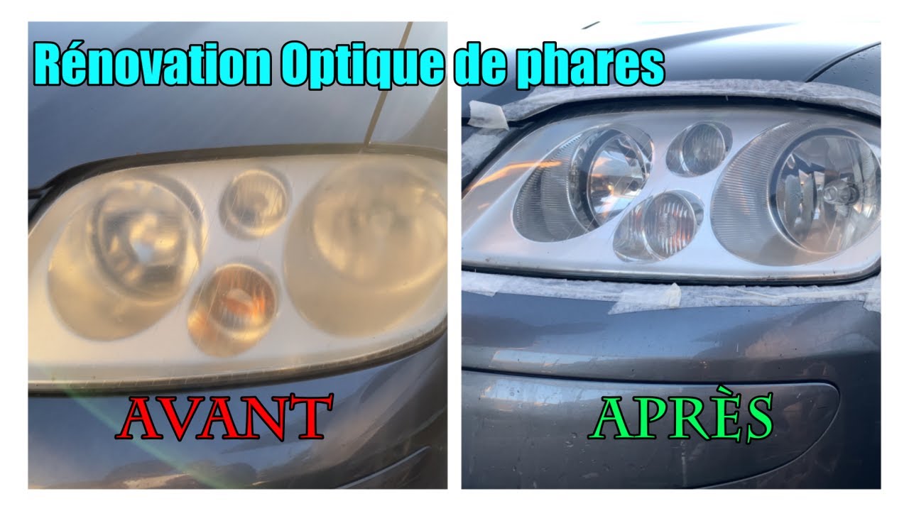 Le Nettoyage et Le Polissage des Optiques de phares - Rs Detailing