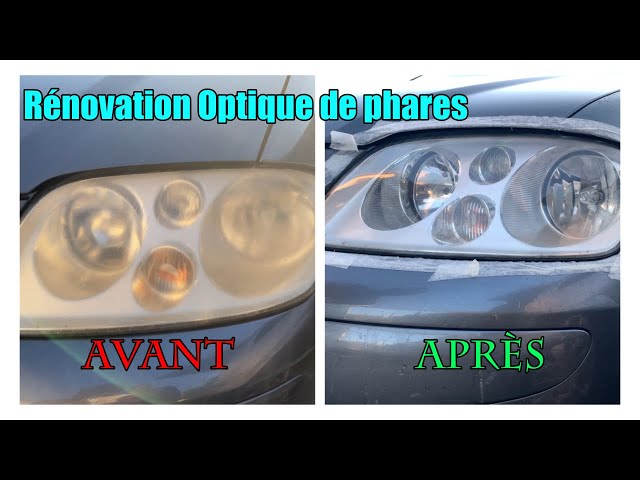  HS Renovateur Phare Voiture kit Renovation Phare Voiture -  Polish Phare Voiture - Kit Polissage Phare Voiture - Kit Nettoyage Phare  Voiture