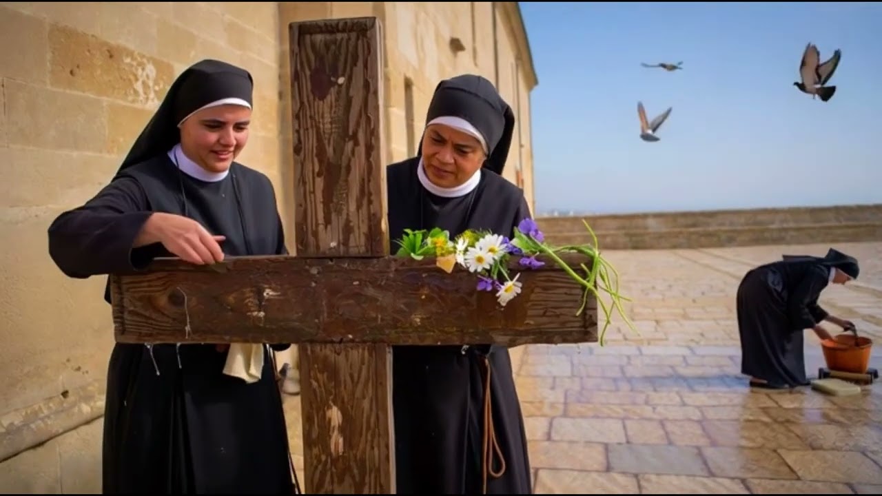 Sacred Routine of Nuns – Monastery Work, Daily Prayer and Gregorian Chants