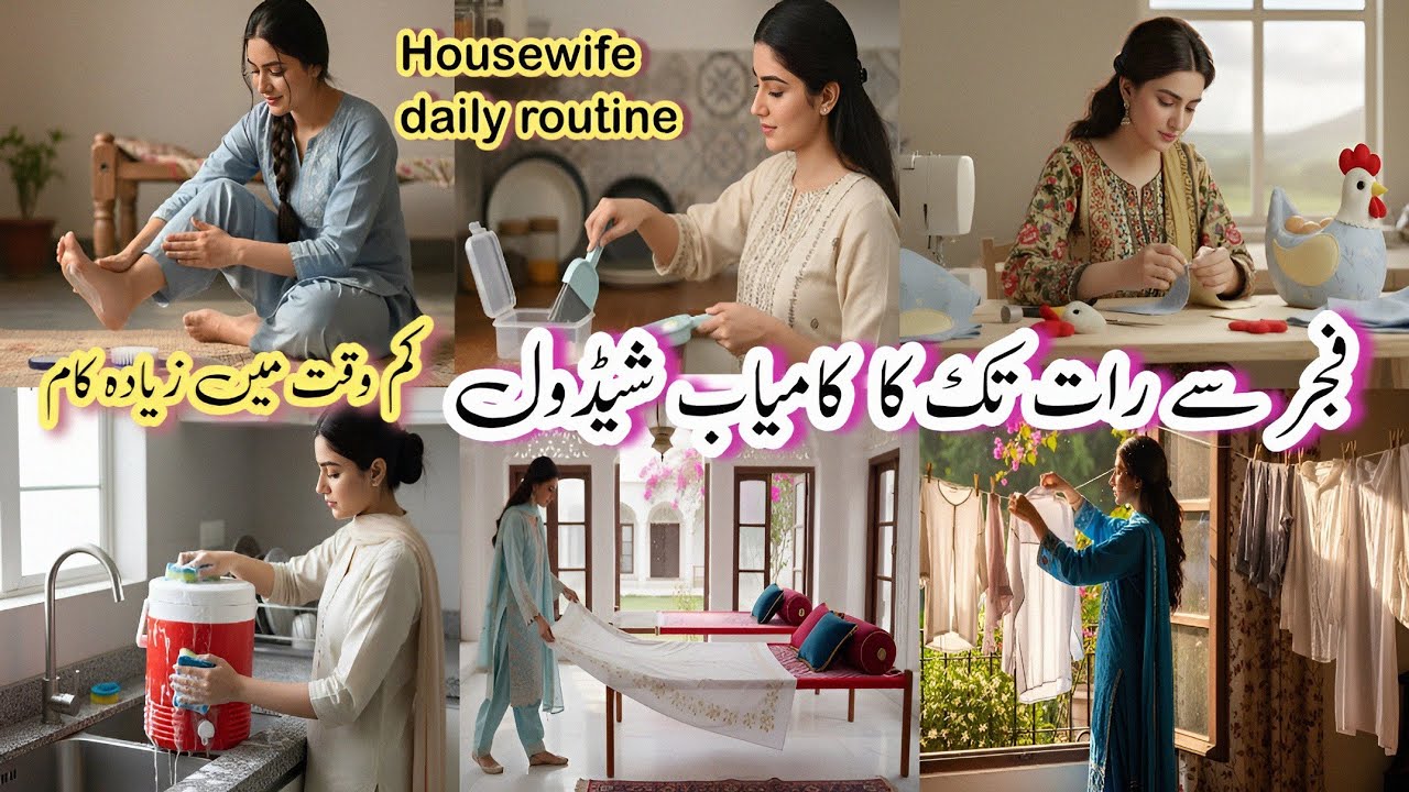 Daily Home Routine & Time Management Tips