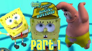 Retreading a Robotic Classic! - SpongeBob SquarePants: Battle for Bikini Bottom 100% (Part 1)