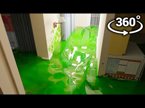 360° Your House has been Filled With Slime!