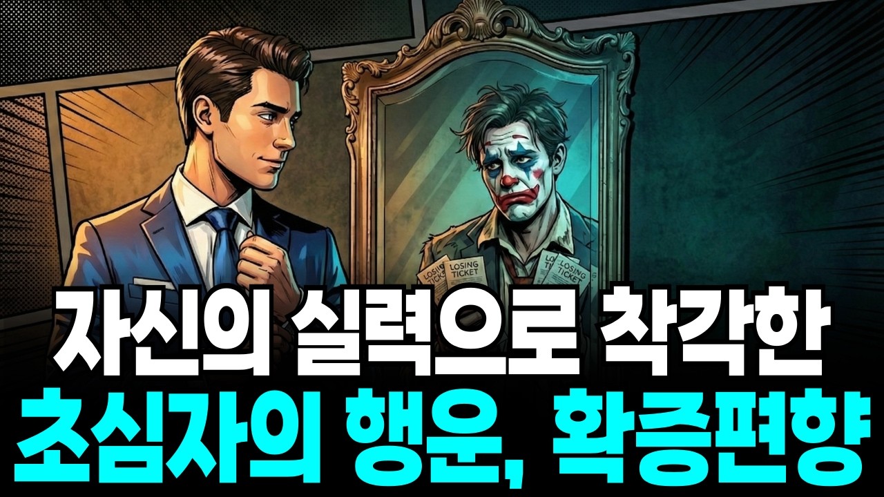 운을 실력으로 착각할 때 벌어지는 비극: 상승장에서 돈 번 경험이 인생의 독이 되는 경우