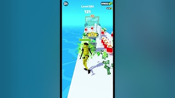 Run Rich 🤑 3D #gameplay #mobilegame #games #walkthrough #shorts #runrich3d Level 283