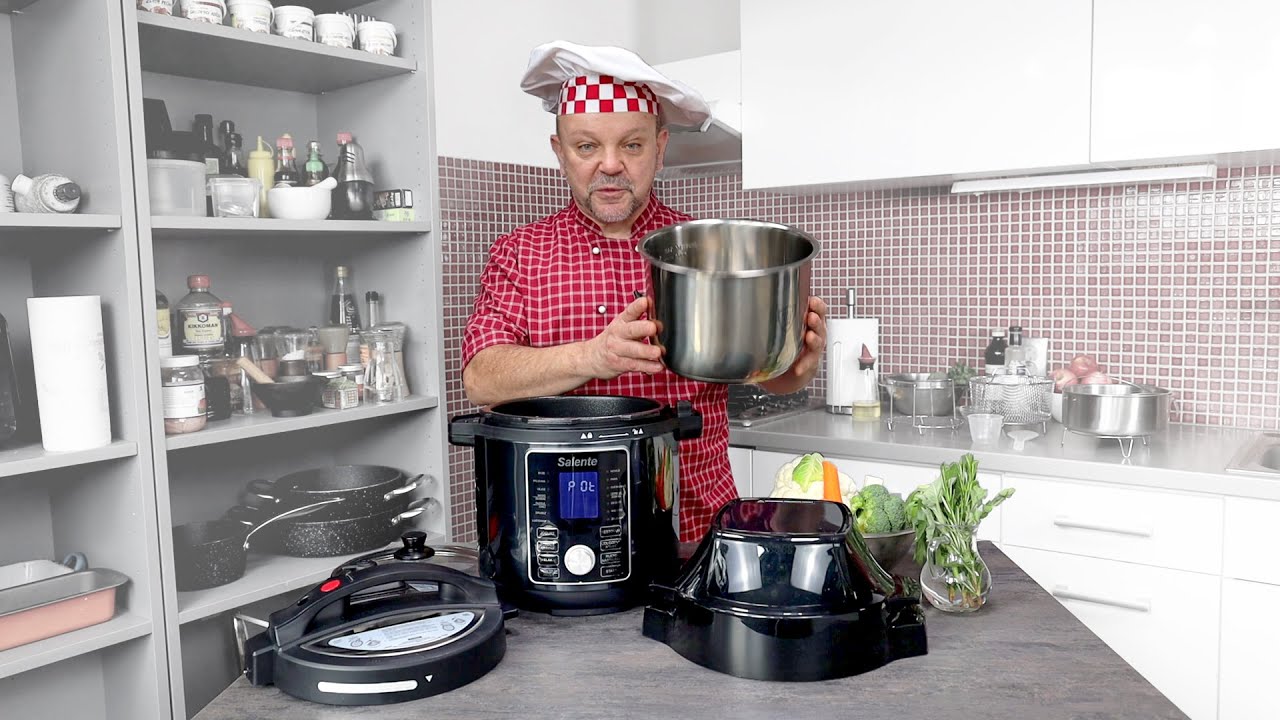 Salente Ario - multifunkční hrnec s horkovzdušnou troubou