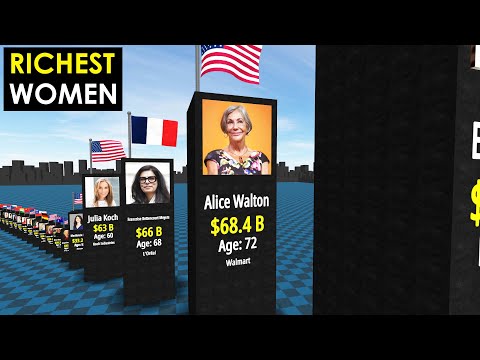 Video: Le 6 donne più ricche del mondo in questo momento