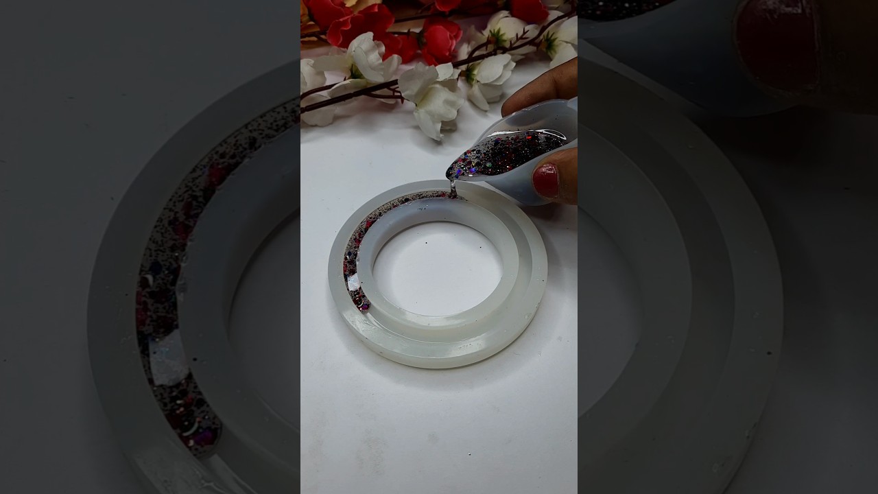 Resin Bangle 😘 Resin Bracelet 😘 Epoxy Resin Bangle 😘 