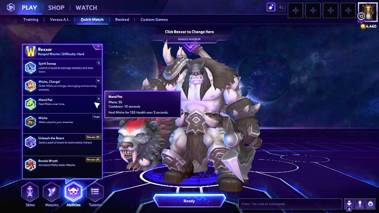 Rexxar Builds Rexxar: BEST Tank/Dps Build 1/2 (Heroes Of The Storm) - YouTube