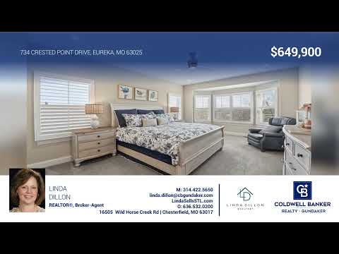 734 Crested Point Drive, Eureka, MO home video tour