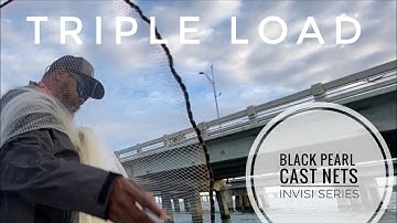 How to throw a cast net, triple load
