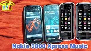 Nokia 5800 Xpress Music Red And Blue || Nokia 5800 Camera And Music Teat ||