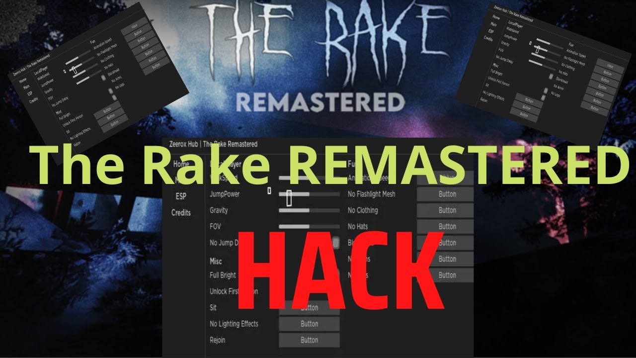 Evolved X The Rake Remastered Script Download 100% Free