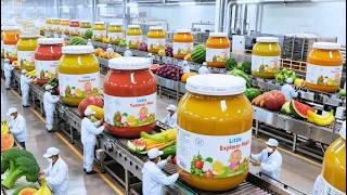 Inside a Mega Baby Food Factory – How Millions of Jars Are Produced Every Day