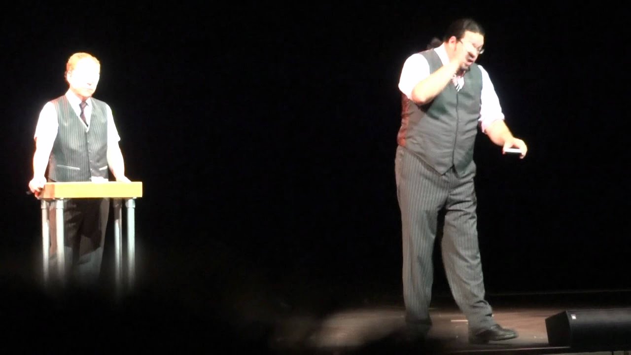 Penn & Teller King Center Melbourne, FL YouTube