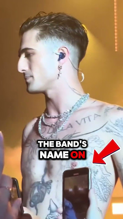 No wonder the members of Måneskin refused to attend public events. Damiano David