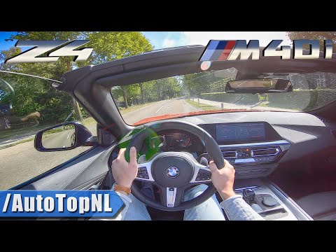 NEW! BMW Z4 M40i 340HP POV Test Drive by AutoTopNL