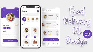 Ionic Angular Food Delivery App UI Design Part 2 - Speed Code