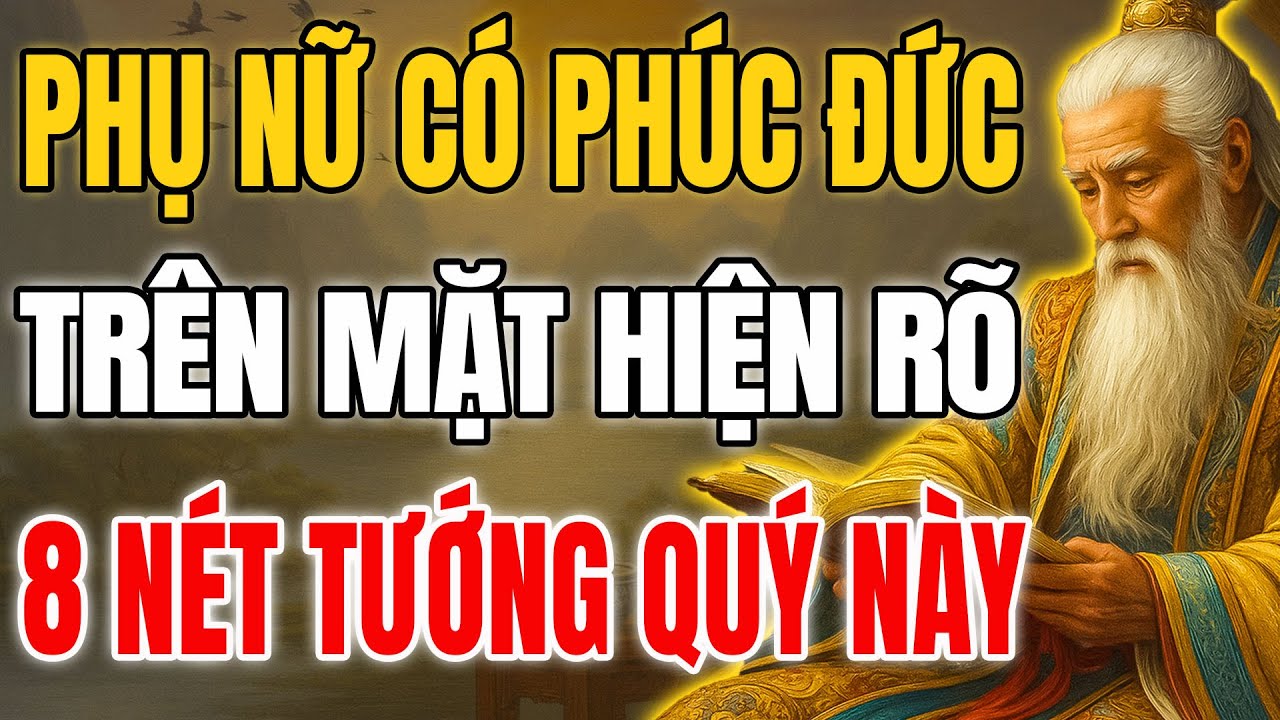 Cổ Nhân Tiết Lộ Phúc Đức 1 Người phụ nữ Lộ Rõ Trên Mặt, 8 Nét Tướng Quyết Định Vận Mệnh Năm 2026