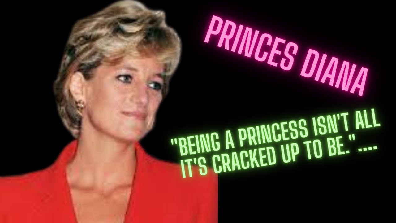 princes diana funny quotes Princess Diana sense of humor YouTube