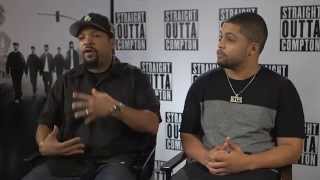 Straight Outta Compton - Ice Cube & O'Shea Jackson Jr Interview - The Music Details