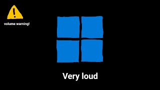Windows 11 Startup Sound Variations in 60 seconds