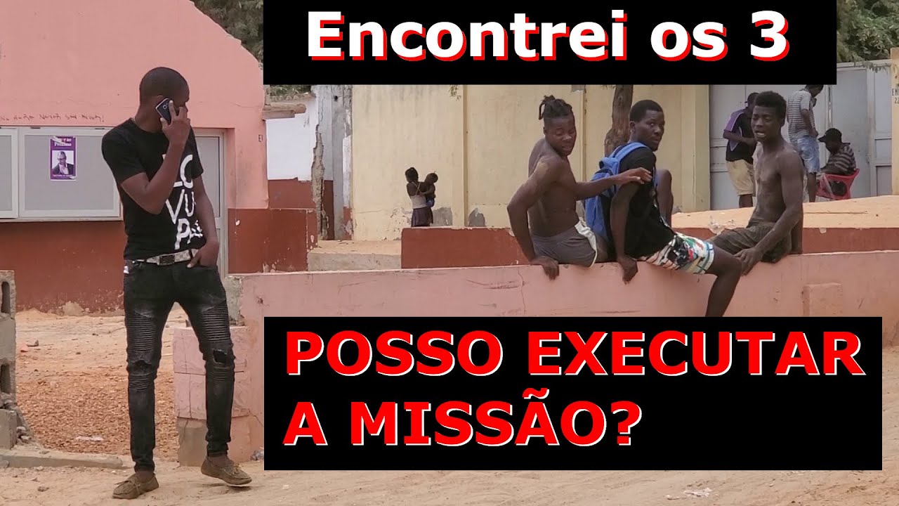 Encontrei o alvo em Angola | Target prank