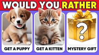 Would You Rather...? Mystery Gift Edition 🎁 Quiz Shiba screenshot 3